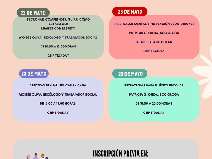 Abierta la inscripción para una nueva jornada formativa del programa 
